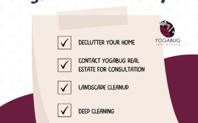 YogaBug’s Checklist: What to Do 30 Days Before Listing Your Portland Home